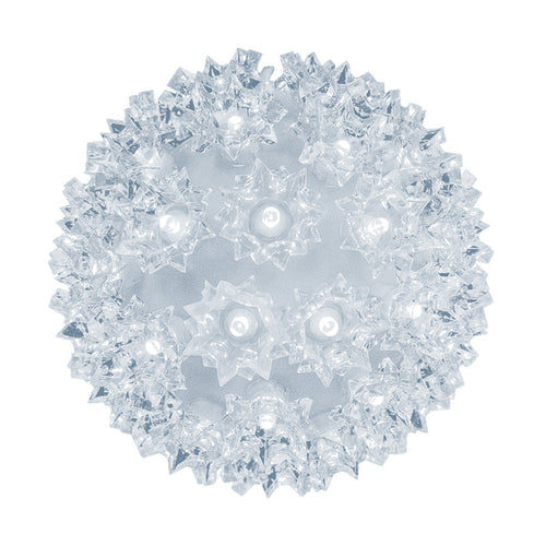 10" Pure White LED Sphere