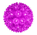 10" Purple LED Sphere with 1/5 Strobe