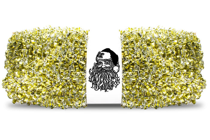 100' Gold and Silver Metallic Tinsel Garland