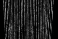 106" Clear Beaded Curtain