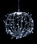 12" Sphere with 120 Cool White Lights
