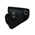 2 Black straps - Left Side PVC Swing Arm Bag