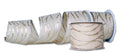 2 Pack of 30' Champagne Ribbon with Gold Glitter Lines