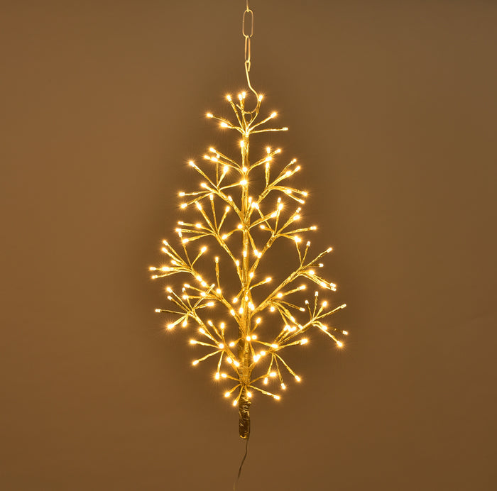 2' Warm White LED Wall Mount Tree