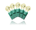 25 G12 Commercial 4" Spacing Warm White LED String Lights