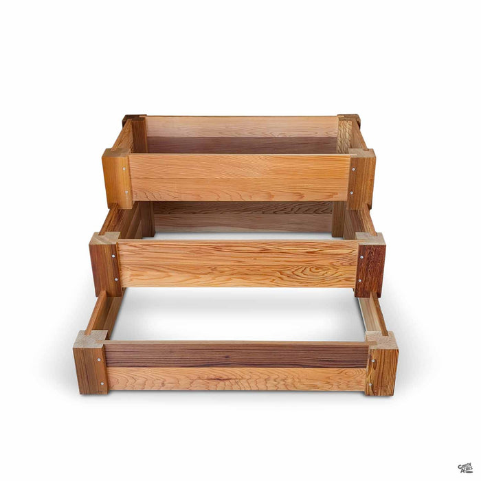 Three Tier Cedar Raised Bed