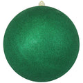 300MM 12" Glitter Green Ball Ornament