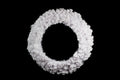 4' White Sequoia Wreath