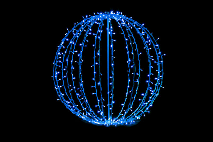 400 Blue 5mm LEDs on 32" Sphere
