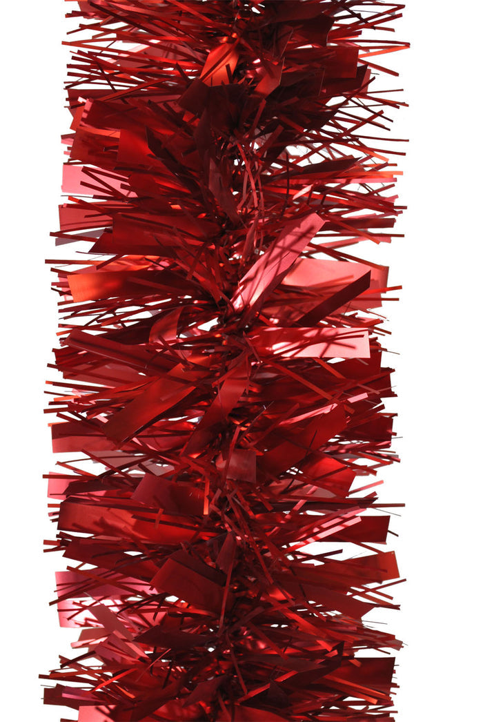 50' Red Tinsel Garland