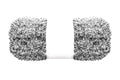 50' Silver Tinsel Garland