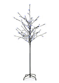 6' Blue LED Cherry Tree