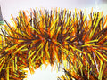 6" Matte Brown Translucent Yellow and Orange Garland 20' Section