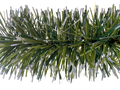 6" Matte Dark Green Light Green Natural Snow tipped PVC Garland 20' Sections
