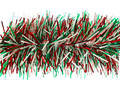 6" Metallic Red Translucent Green Matte White Garland 20' Sections