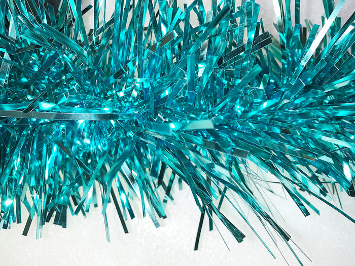 6" Mylar Aqua Garland 20' Sections