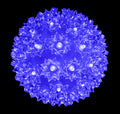 7.5" Sphere 100mm Blue LEDS