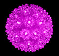 7.5" Sphere 100mm Purple LEDS