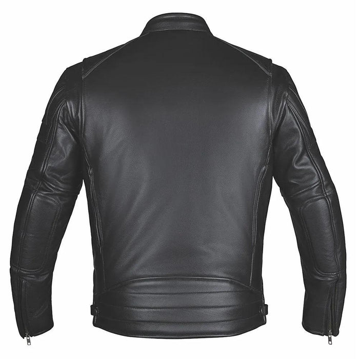 Ace - Ultra Men's Black Leather Motorcycle Jacket