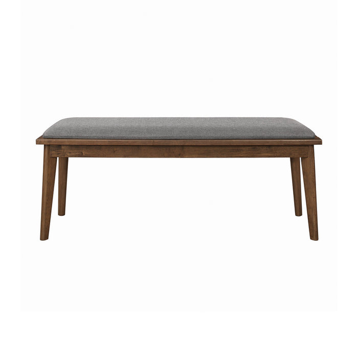 Alfredo Grey Dining Bench
