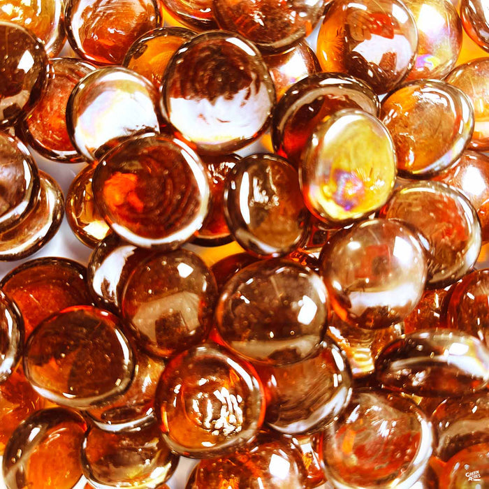 Amber Sunset® Lava Glass