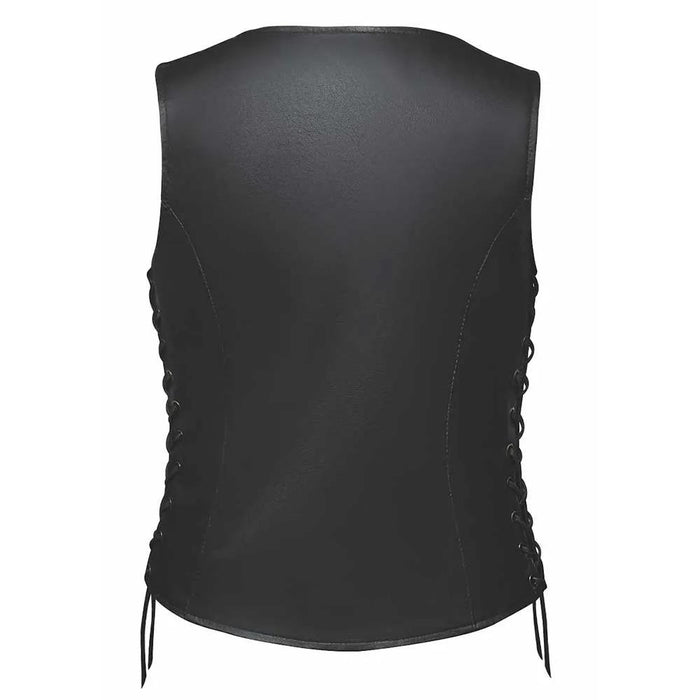 Annette - Women's Motorcycle Leather Vest
