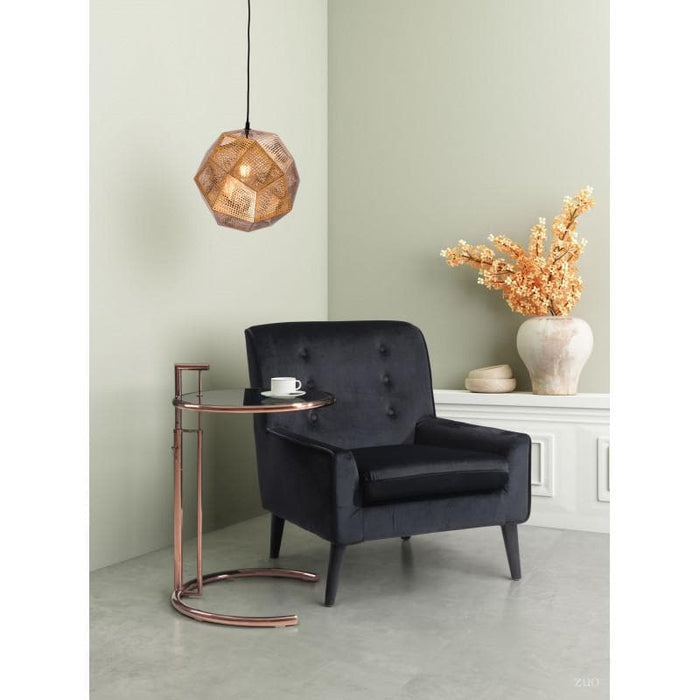 Bald Ceiling Lamp Gold