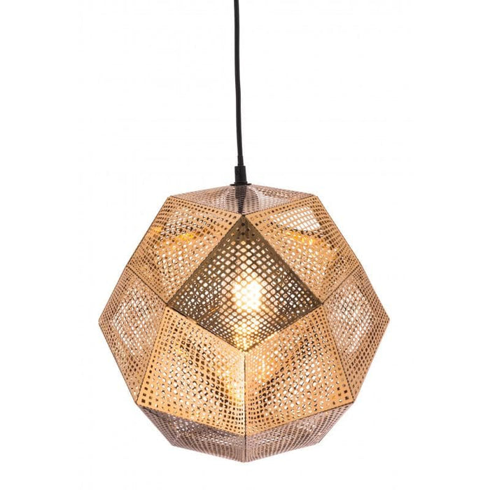 Bald Ceiling Lamp Gold