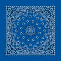 BD2501 Bandana Paisley Royal