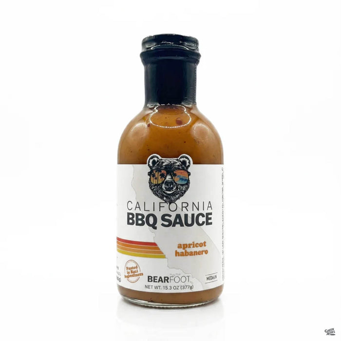 Bearfoot Apricot Habanero BBQ Sauce 15.3 ounce