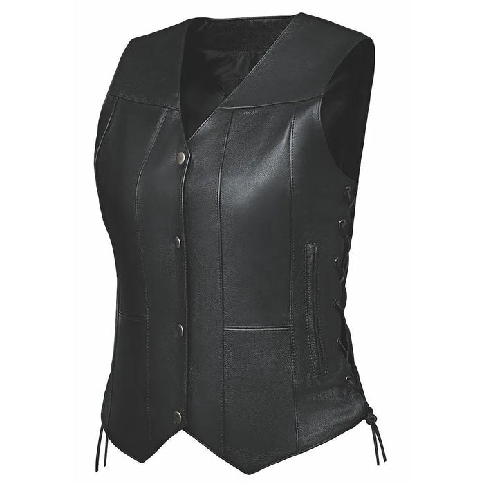 Belle - Women's Motorcycle Leather Vest
