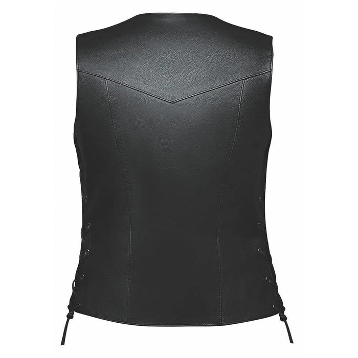 Belle - Women's Motorcycle Leather Vest
