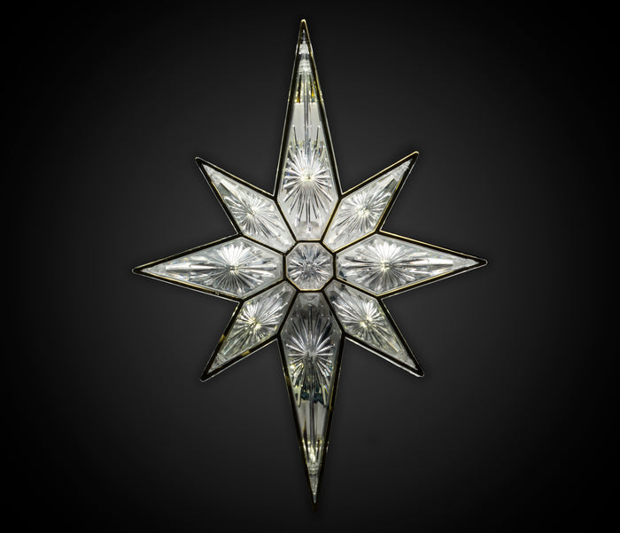 Bethlehem Star 11" Tree Topper with Warm White LED