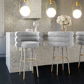 Betty Foam Velvet Barstool