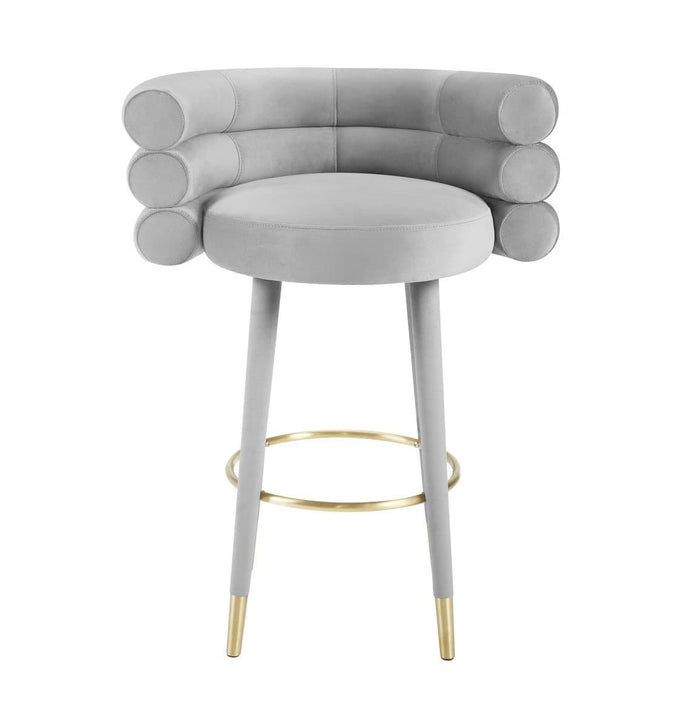Betty Foam Velvet Barstool
