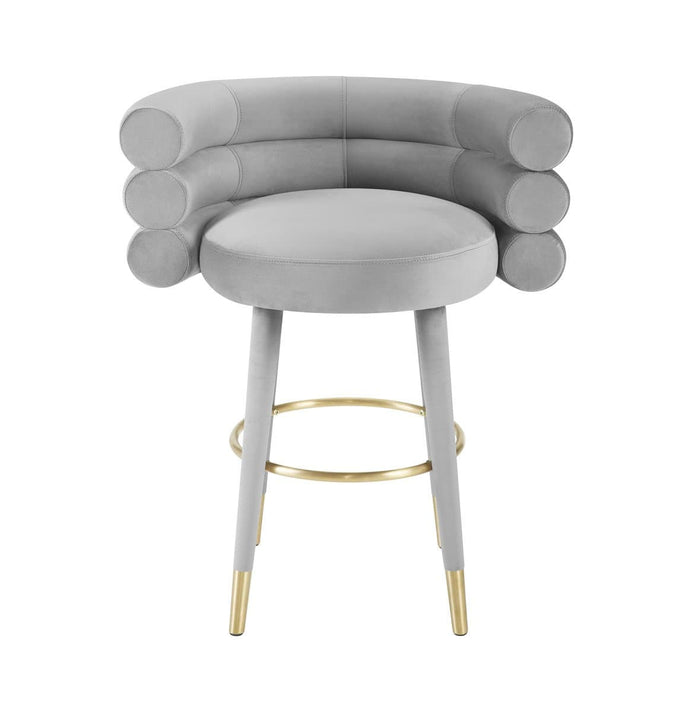 Betty  Velvet Counter Stool