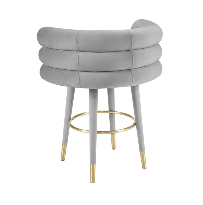 Betty  Velvet Counter Stool