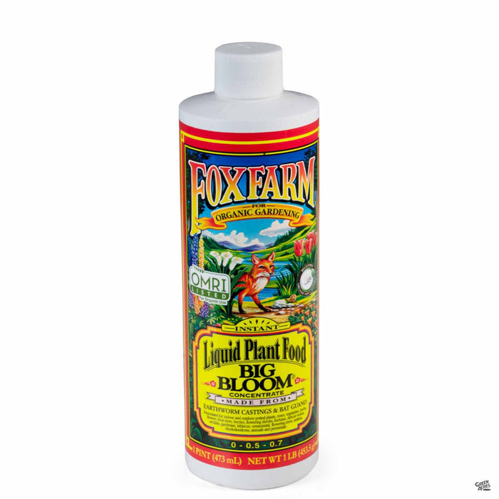 Fox Farms Big Bloom Liquid Plant Food 1 pint concentrate