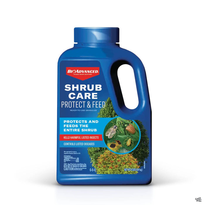 BioAdvanced Shrub Care Protect and Feed 4 pound granules
