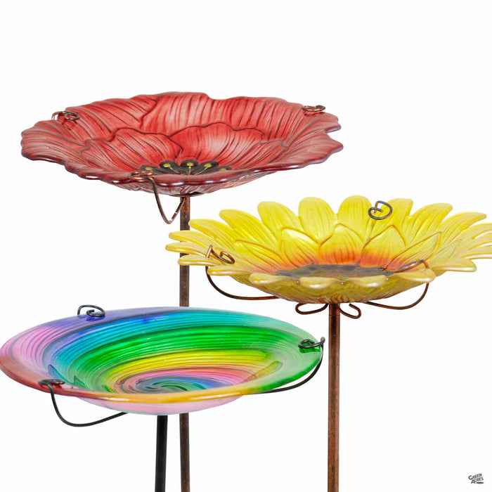 Bird Bath and Feeder Garden Stakes