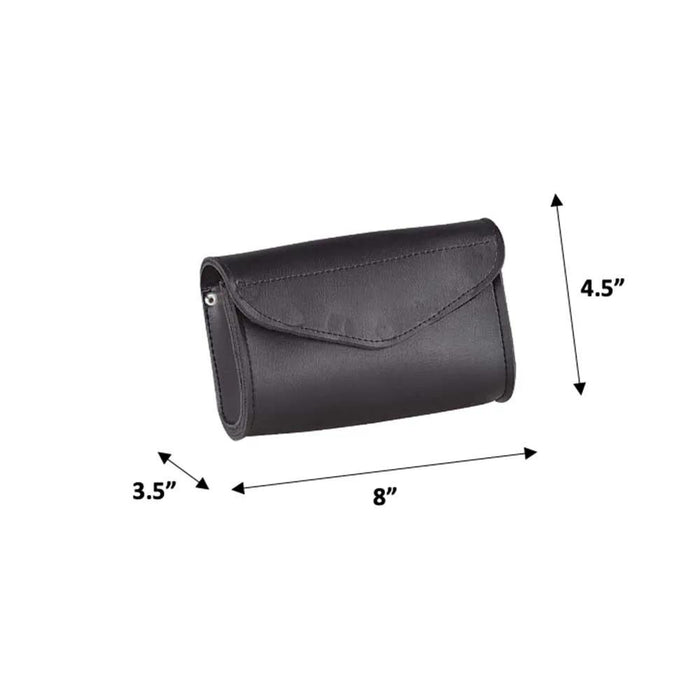 Black PVC 1-Pocket Windshield Bag