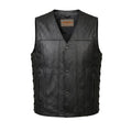Blackhills - Men's Motorcycle Leather Vest