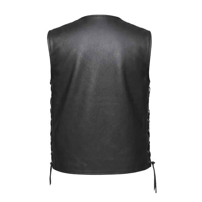 Blackhills - Men's Motorcycle Leather Vest