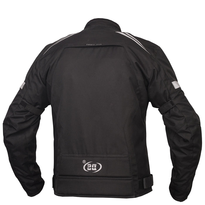 Blackwing Mens Textile Motorcycle Jacket - Black