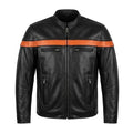 Blaze - Men's Premium Leather Motorcycle Jacket