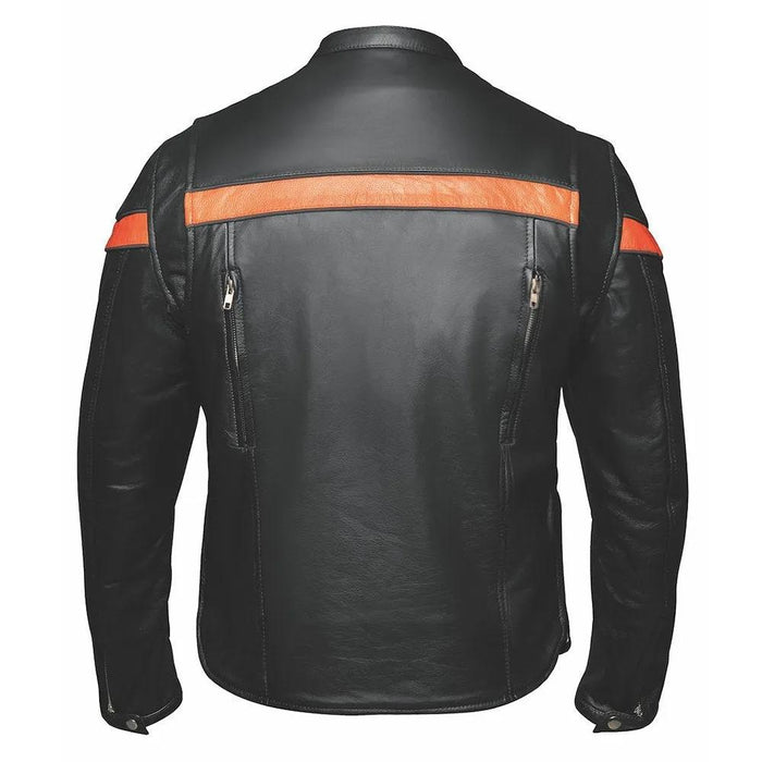 Blaze - Men's Premium Leather Motorcycle Jacket