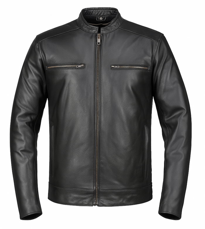 Blitz - Men's Premium Leather Motorcycle Jacket