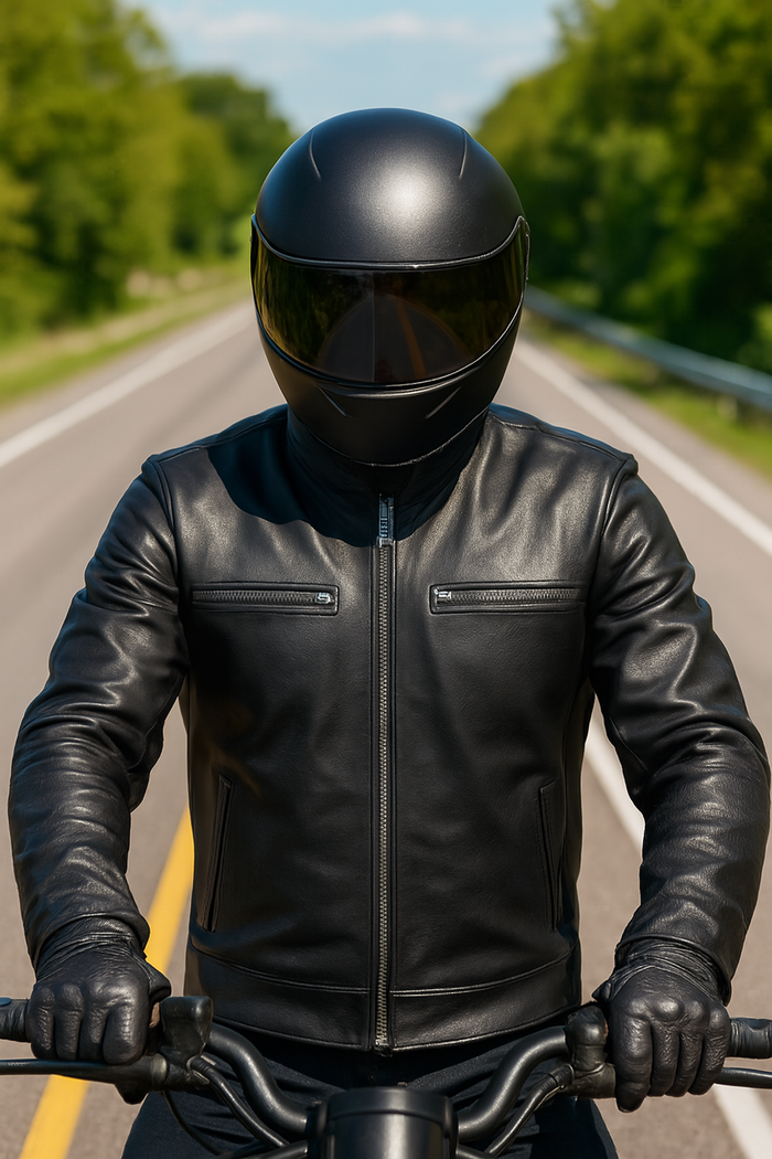 Blitz - Men's Premium Leather Motorcycle Jacket