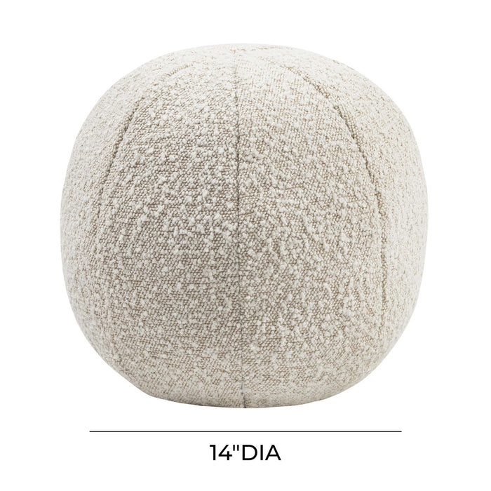 Boba Beige Bouclé Pillow