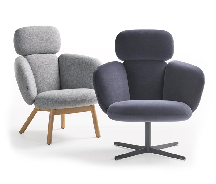 bras-highback-wood and metal bases